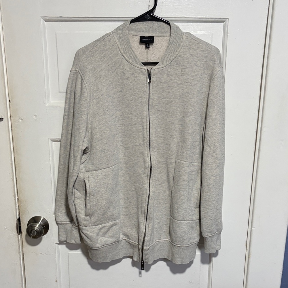 Who What Wear Light Gray Jacket